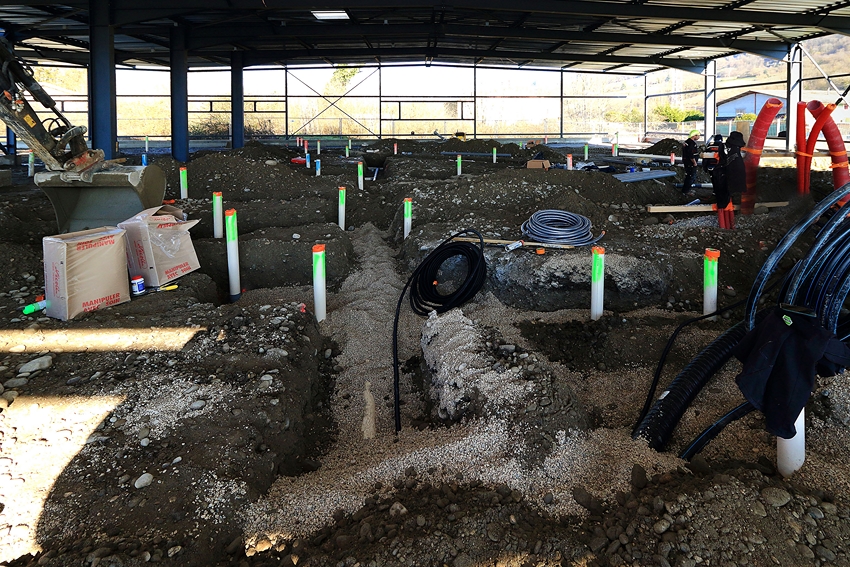 Suivi de chantier LEZTROY Naturopôle Chautagne (du 1er au 15 février)